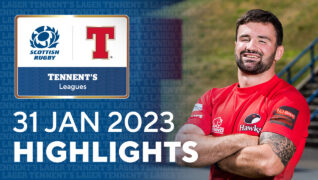 Tennent’s Men’s Premiership and National Leagues | Highlights – 31st January 2023