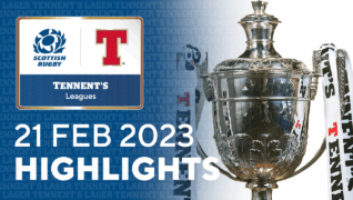 Tennent’s Men’s Premiership and National Leagues | Highlights – 21st February 2023
