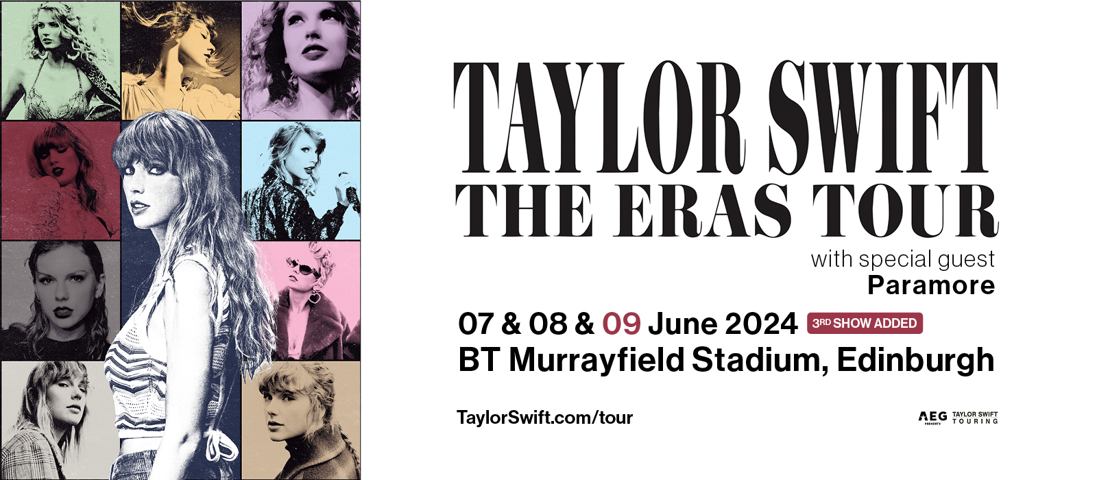 Taylor Swift Eras Tour Europe Vorband