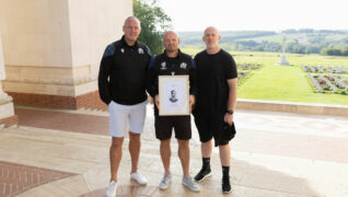 Scotland team remember fallen internationalists