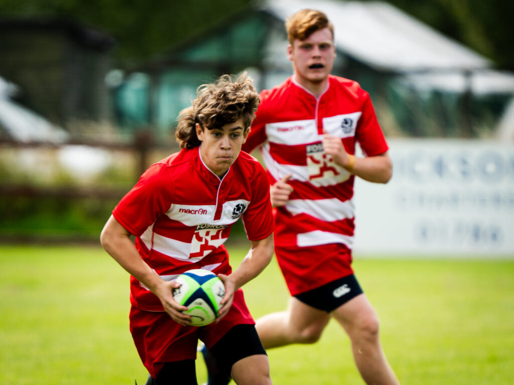 Brymore Rugby Academy sides in action at Oriam on Sunday - Scottish Rugby