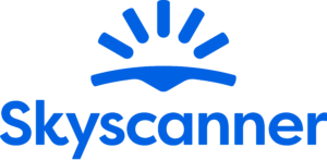 Skyscanner Vertical Blue