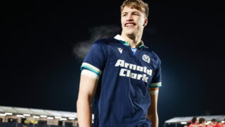 Brown embracing Emerging Scotland experience