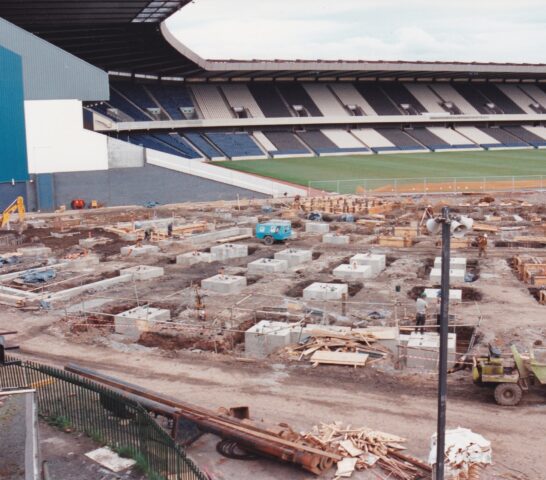 Construction on theNorthWestStand