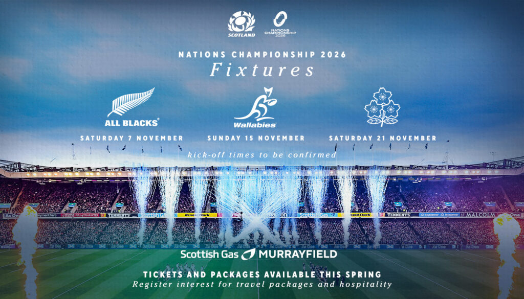 Match details confirmed for the Nations Championship ‘November Series’