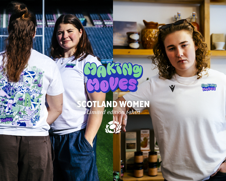 Scottish Rugby releases limited edition t-shirt for historic Scotland v England fixture 