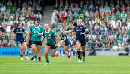 Report: Ireland Women 54-5 Scotland Women