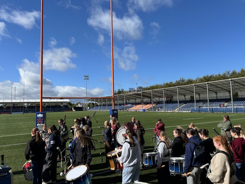 SSPDT_All_Girls_Pipe_Band_Practice_at_Murrayfield