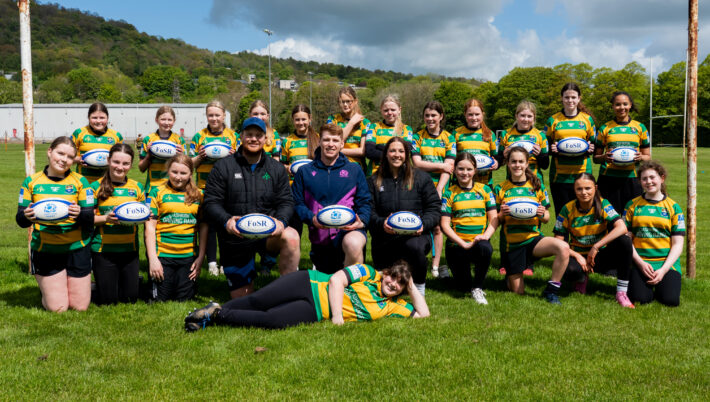 Friends of Scottish Rugby continues support for state schools with Selkirk High School donation