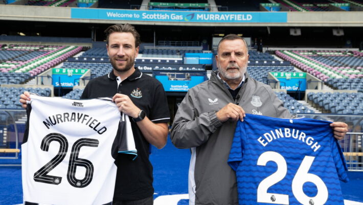 Newcastle United and Everton legends looking forward to Scottish Gas Murrayfield clash