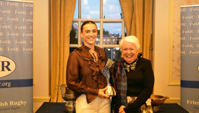 McGhie and Douglas win Friends of Scottish Rugby gongs