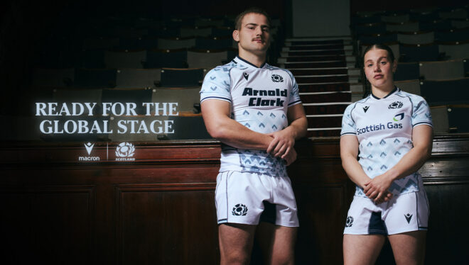 Scottish Rugby and Macron launch Away Kit
