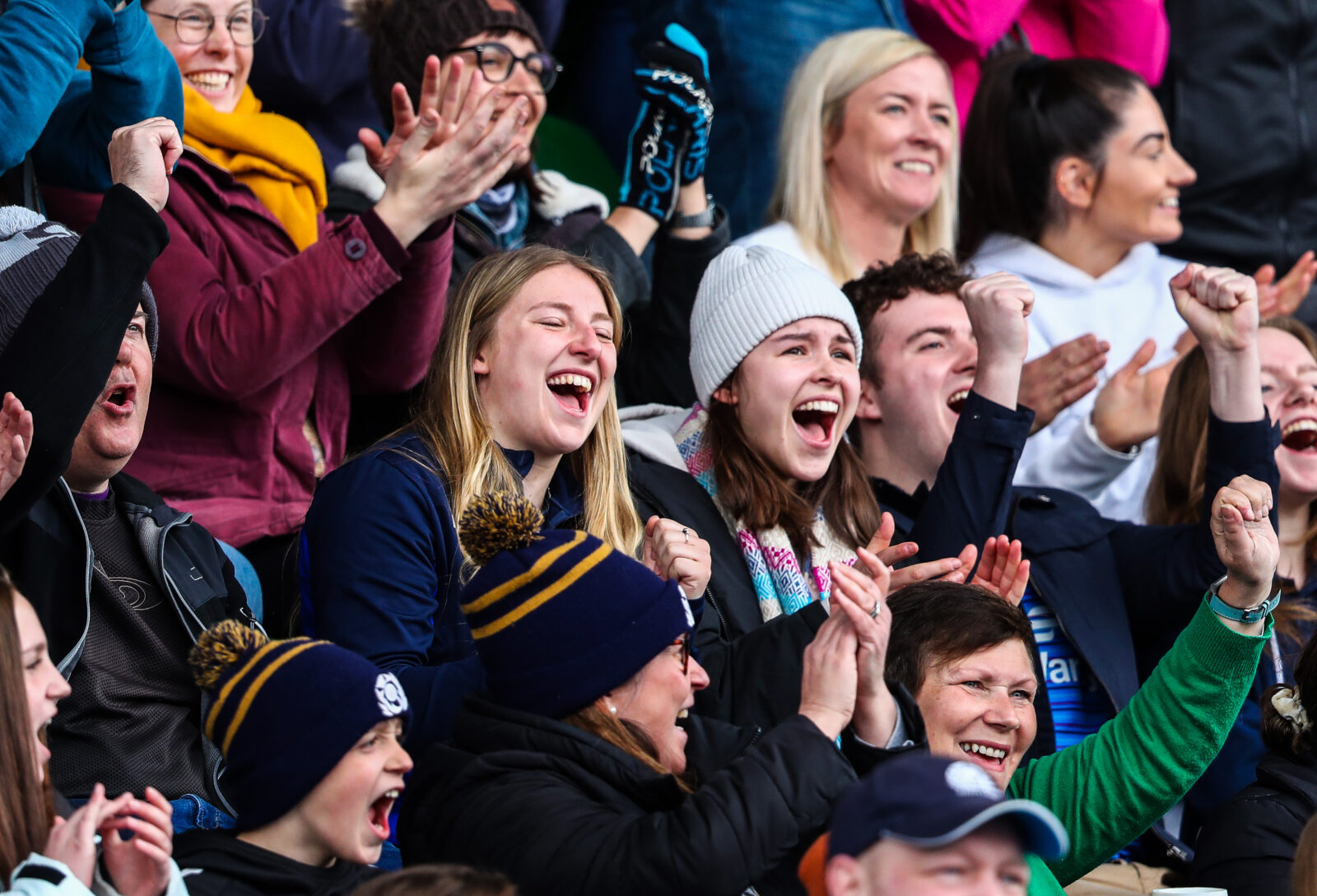 Fans during the game 10/4/2022