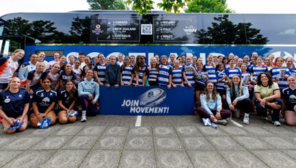 Scotland Women take rugby into community with school and club visit