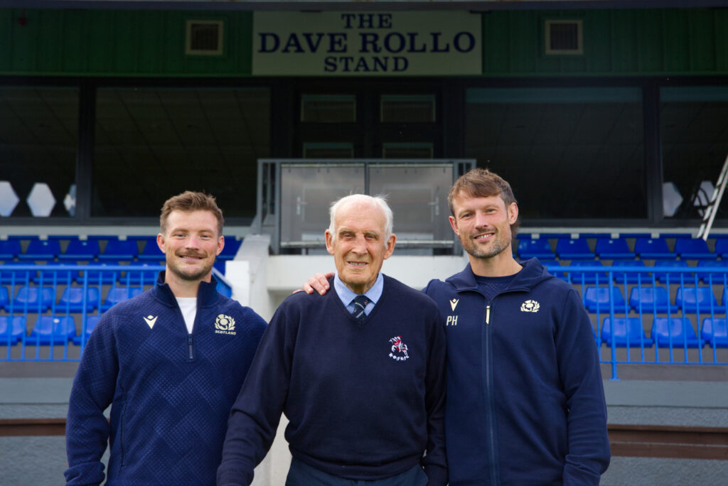 Dave Rollo lauded as Howe of Fife names Duffus Park stand in his honour