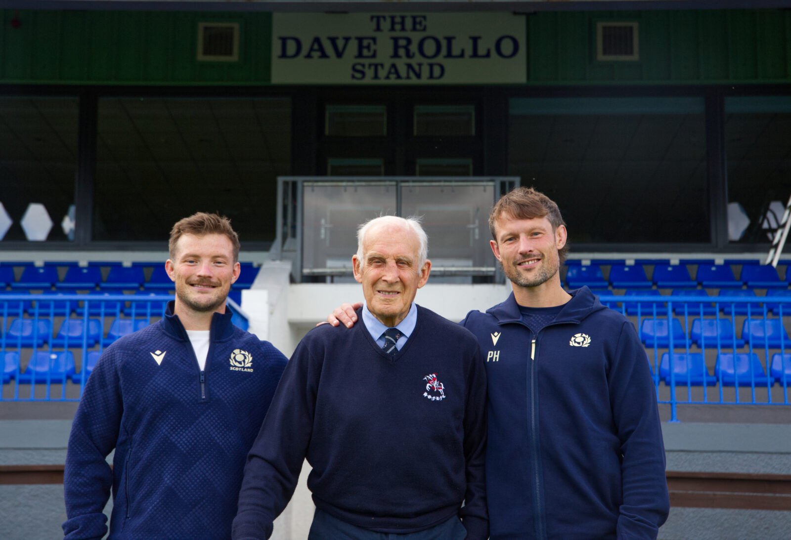Dave Rollo lauded as Howe of Fife names Duffus Park stand in his honour