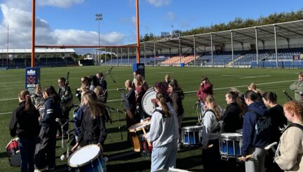 Young female musicians set to make history at the Hive Stadium