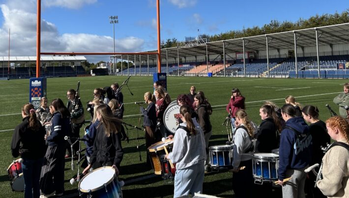 Young female musicians set to make history at the Hive Stadium